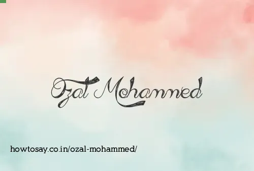 Ozal Mohammed