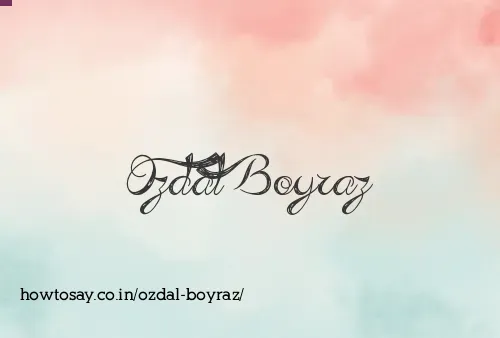 Ozdal Boyraz