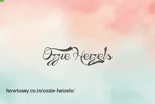 Ozzie Heizels