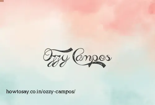 Ozzy Campos