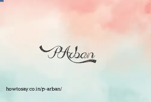 P Arban