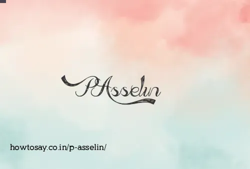 P Asselin