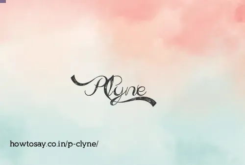 P Clyne