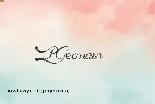 P Germain