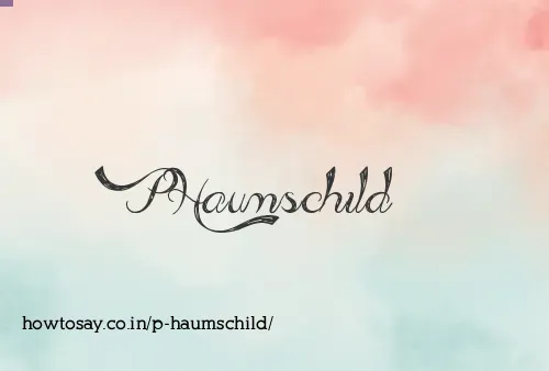 P Haumschild
