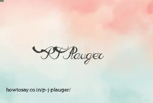 P J Plauger