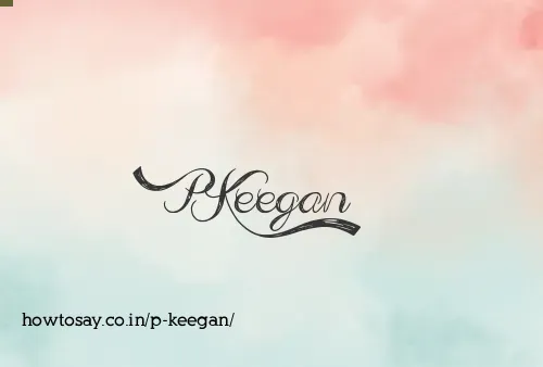 P Keegan