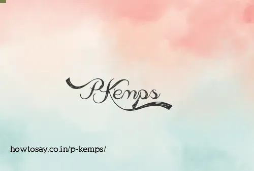 P Kemps