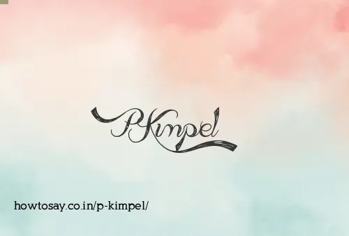 P Kimpel