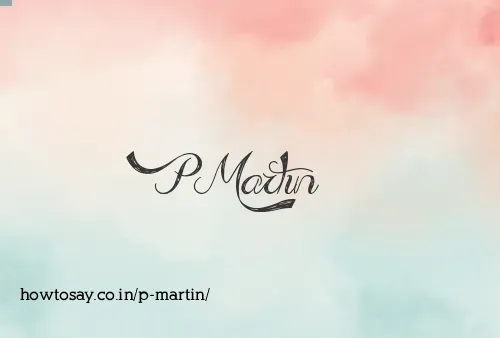 P Martin