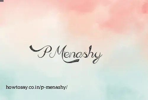 P Menashy