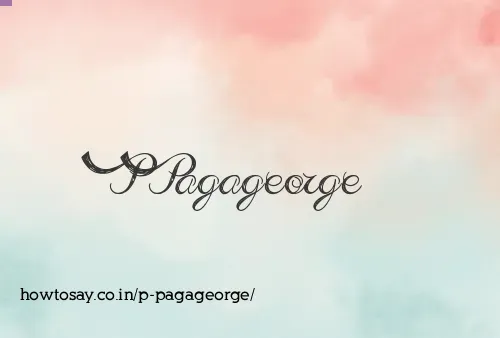P Pagageorge