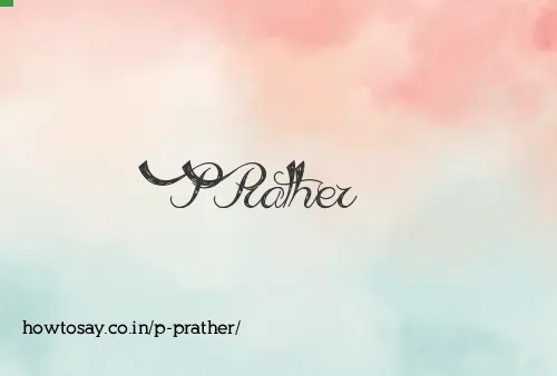 P Prather