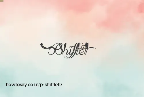 P Shifflett