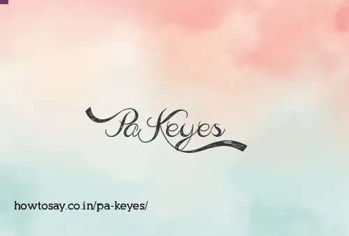 Pa Keyes