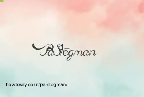 Pa Stegman