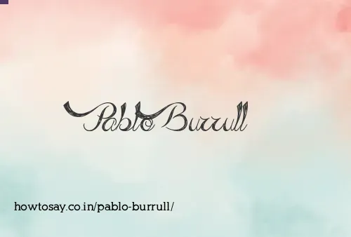 Pablo Burrull