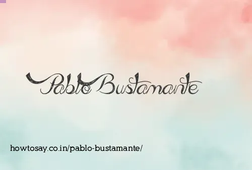 Pablo Bustamante