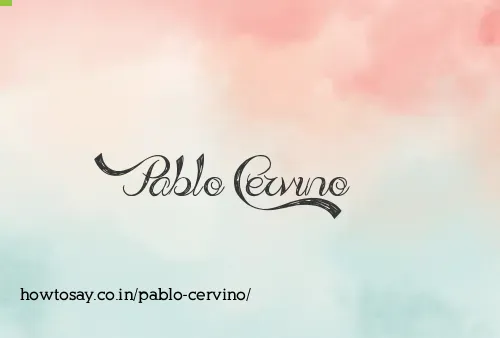 Pablo Cervino