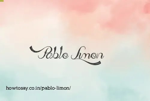 Pablo Limon