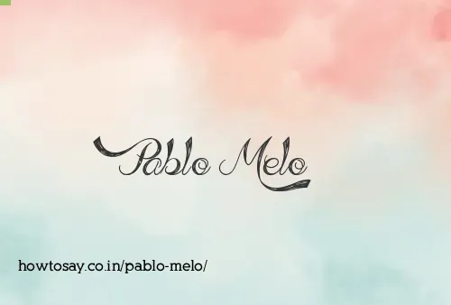 Pablo Melo