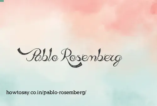 Pablo Rosemberg