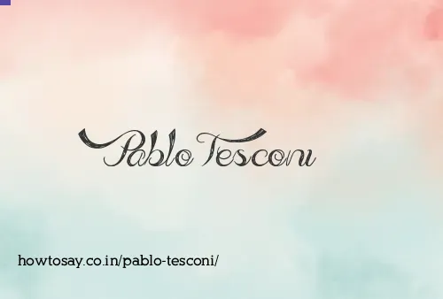 Pablo Tesconi
