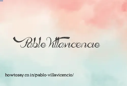 Pablo Villavicencio