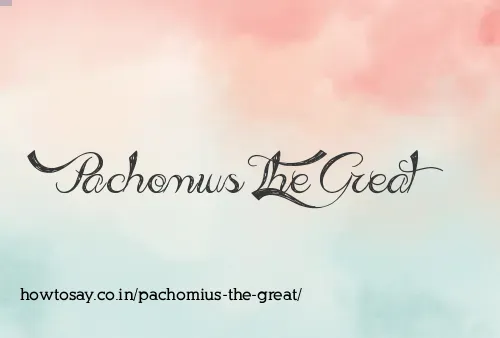 Pachomius The Great