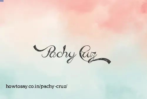 Pachy Cruz