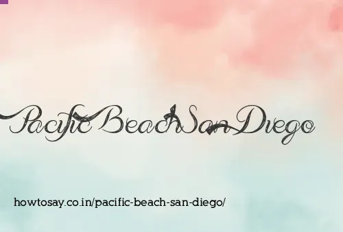 Pacific Beach San Diego