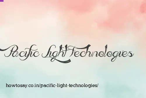 Pacific Light Technologies