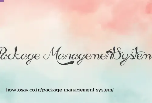 Package Management System