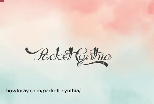Packett Cynthia