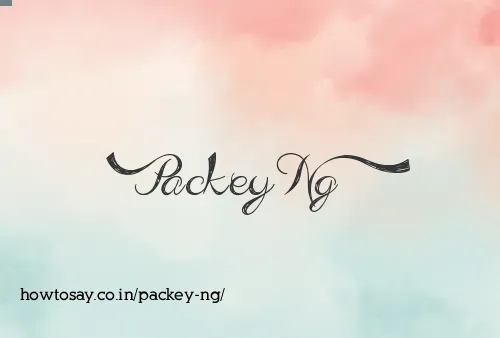 Packey Ng