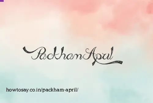 Packham April