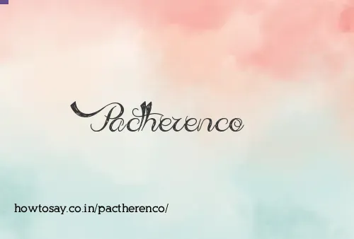 Pactherenco