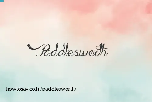 Paddlesworth