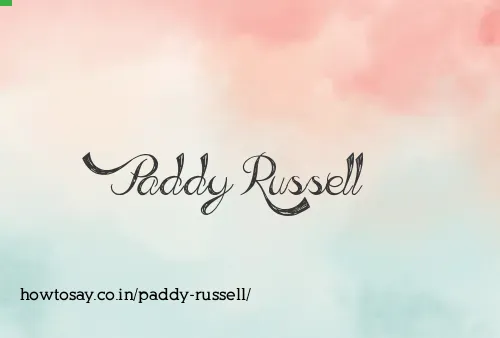 Paddy Russell