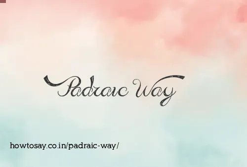 Padraic Way