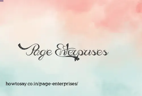 Page Enterprises