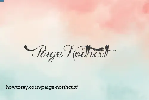 Paige Northcutt