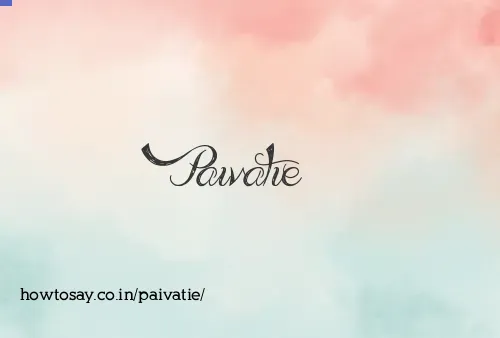 Paivatie