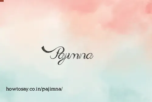 Pajimna