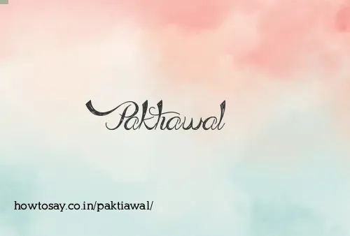 Paktiawal