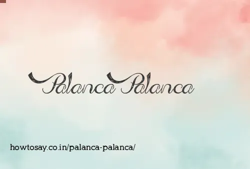 Palanca Palanca