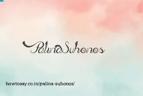 Palina Suhonos