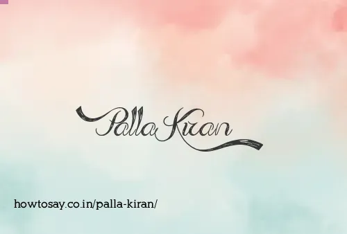 Palla Kiran