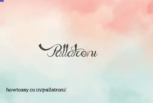 Pallatroni