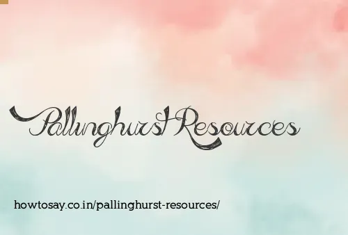 Pallinghurst Resources